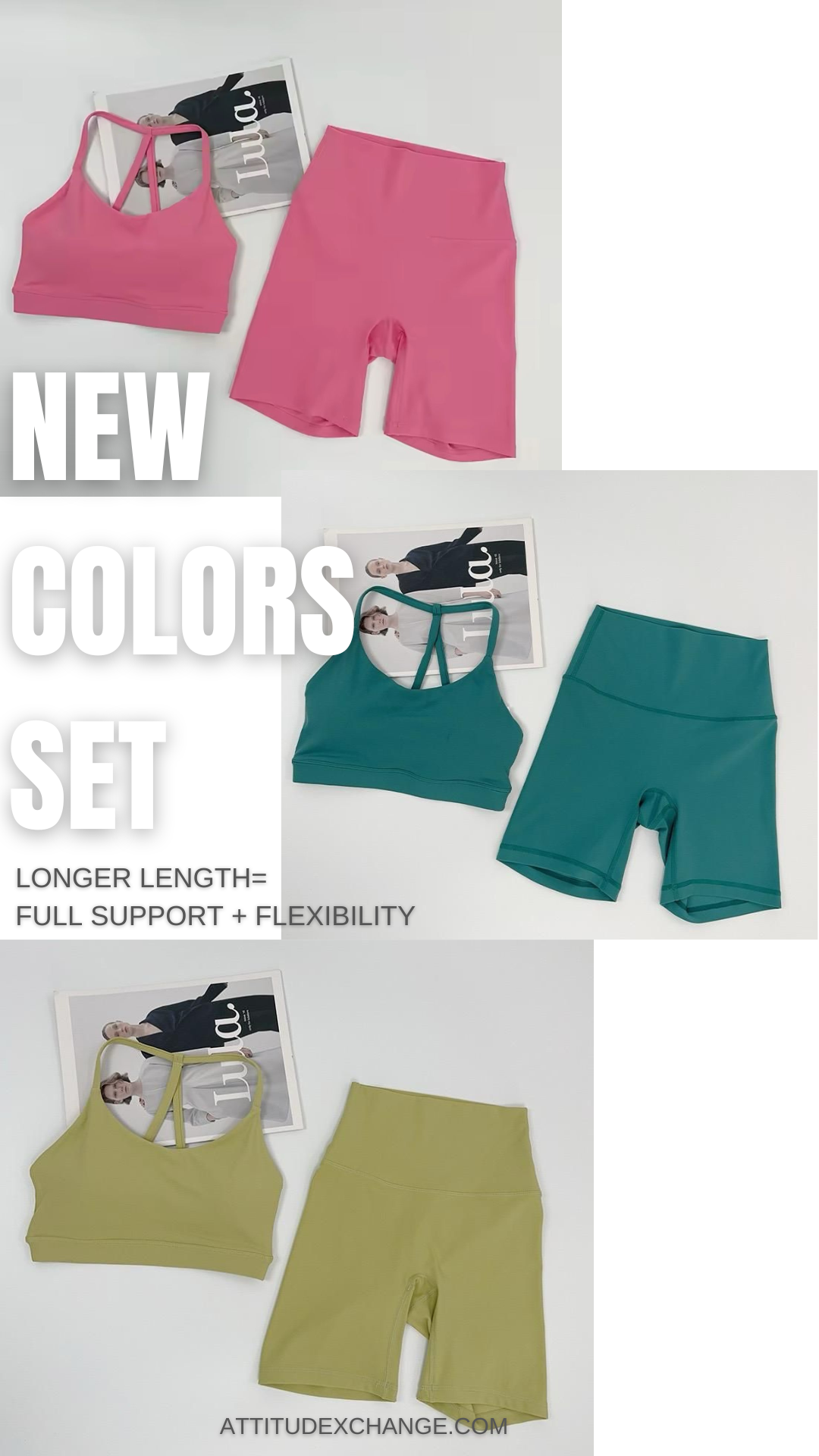 CONJUNTO COLORS DE SHORT