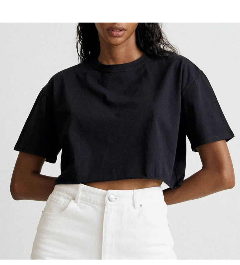 Camisa corta oversize